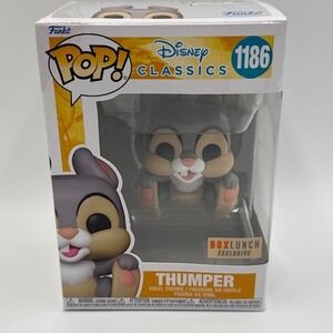 Funko Pop Disney Classics Thumper 1186 Bambi Box Lunch Exclusive Vinyl Figure